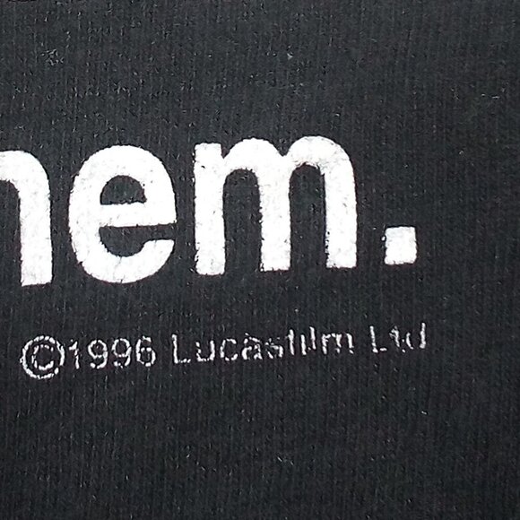 Vintage Star Wars Dart Vader I Want You T-Shirt - Picture 3 of 6